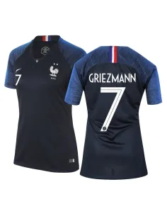 MAILLOT FRANCE DOMICILE FEMME GRIEZMANN 2018-2019