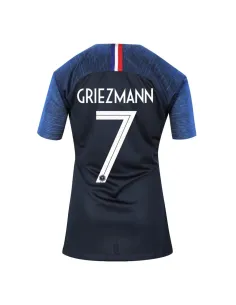 MAILLOT FRANCE DOMICILE FEMME GRIEZMANN 2018-2019 2