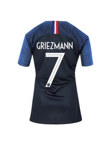 MAILLOT FRANCE DOMICILE FEMME GRIEZMANN 2018-2019