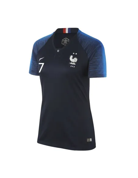MAILLOT FRANCE DOMICILE FEMME GRIEZMANN 2018-2019