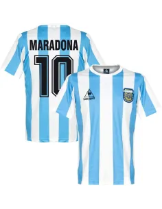 MAILLOT RETRO ARGENTINE MARADONA 1986