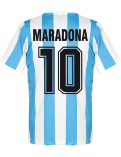 MAILLOT RETRO ARGENTINE MARADONA 1986 2