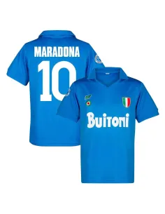 MAILLOT RETRO NAPLES DOMICILE MARADONA 1986-1987