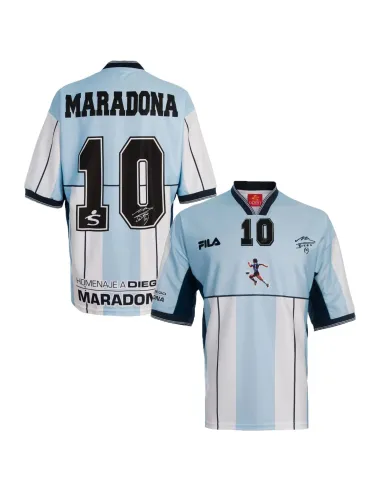 MAILLOT RETRO ARGENTINE HOMMAGE A DIEGO MARADONA 2001