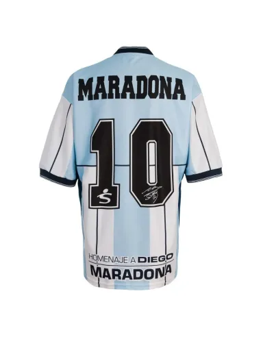 MAILLOT RETRO ARGENTINE HOMMAGE A DIEGO MARADONA 2001