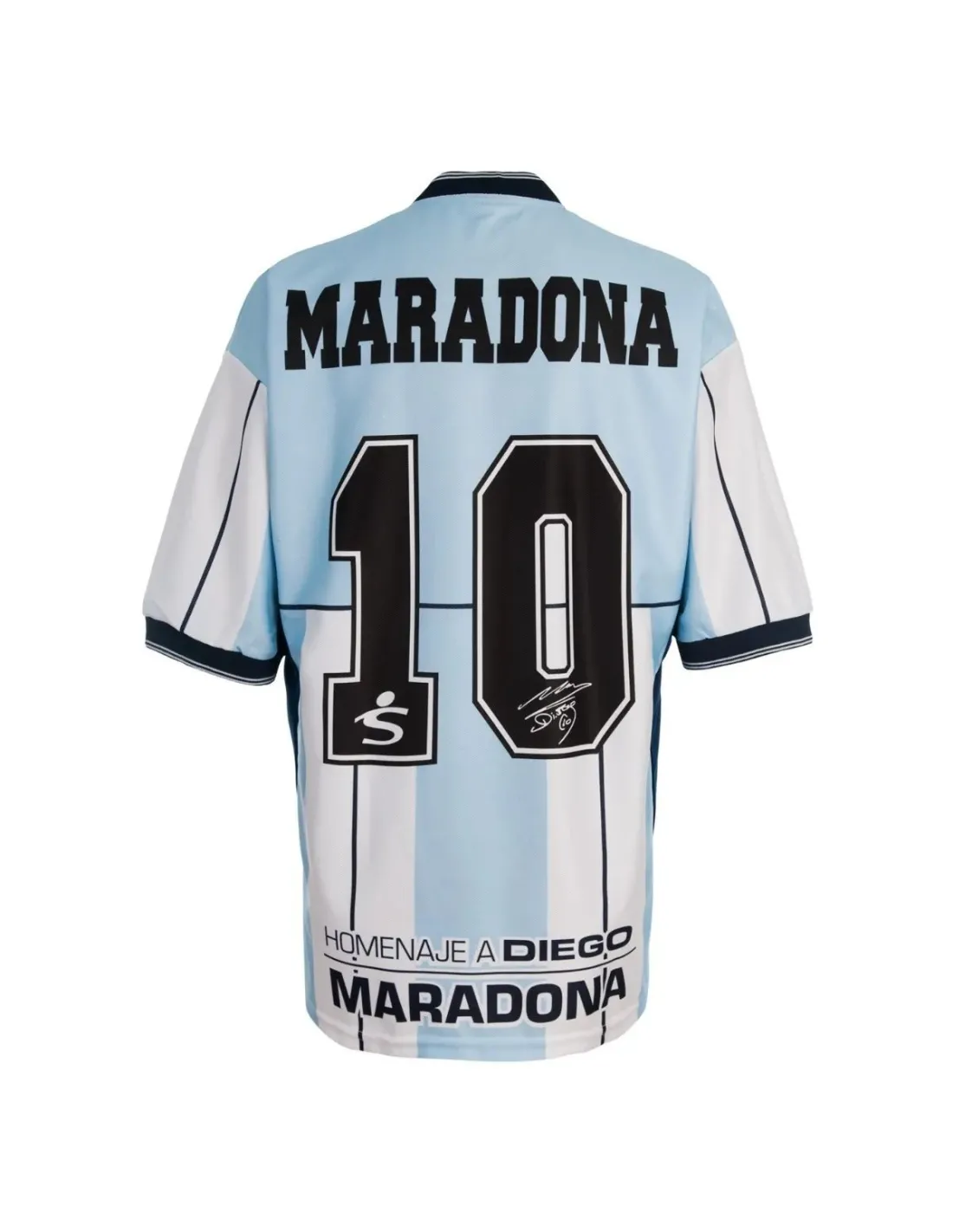 MAILLOT RETRO ARGENTINE HOMMAGE A DIEGO MARADONA 2001