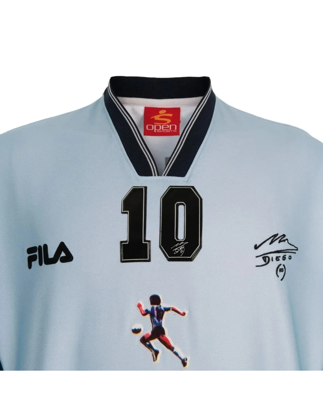MAILLOT RETRO ARGENTINE HOMMAGE A DIEGO MARADONA 2001
