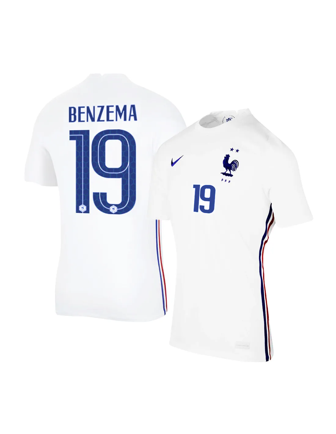 MAILLOT FRANCE EXTERIEUR BENZEMA 2020-2021