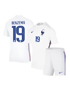 PACK JUNIOR FRANCE EXTERIEUR BENZEMA 2020-2021