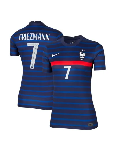 MAILLOT FRANCE DOMICILE FEMME GRIEZMANN 2020-2021