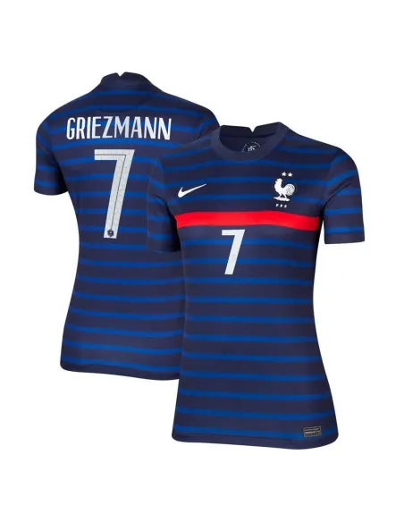 MAILLOT FRANCE DOMICILE FEMME GRIEZMANN 2020-2021
