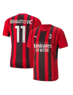 MAILLOT MILAN AC DOMICILE IBRAHIMOVIC 2021-2022