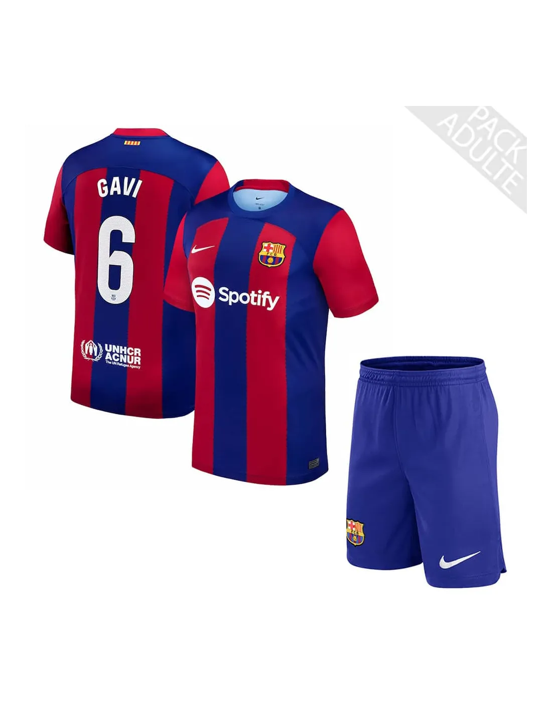 FC BARCELONE,PACK ENSEMBLE ADULTE
