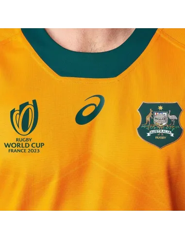 Maillot Australie Wallabies Domicile Coupe Du Monde Rugby 2023
