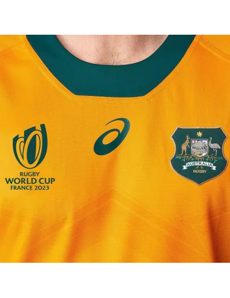 Maillot Australie Wallabies Domicile Coupe Du Monde Rugby 2023