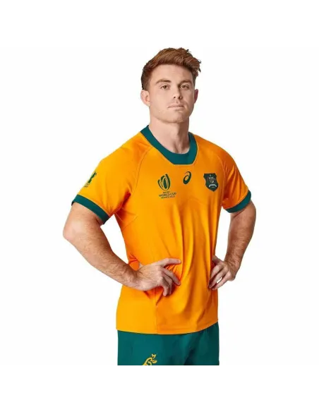 Maillot Australie Wallabies Domicile Coupe Du Monde Rugby 2023