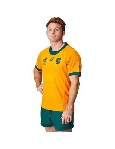 Maillot Australie Wallabies Domicile Coupe Du Monde Rugby 2023