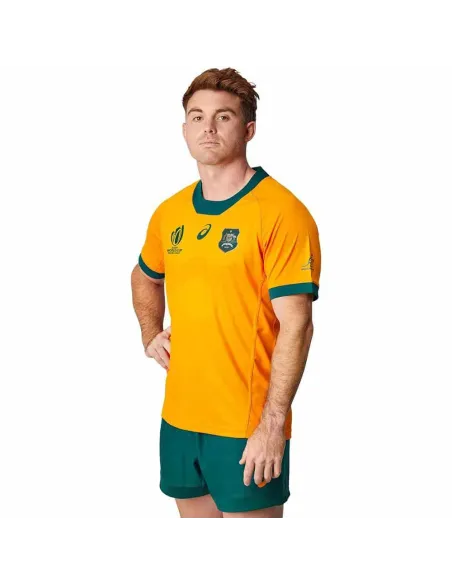 Maillot Australie Wallabies Domicile Coupe Du Monde Rugby 2023