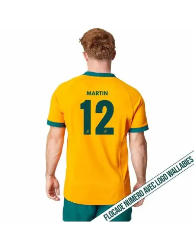 Maillot Australie Wallabies Domicile Coupe Du Monde Rugby 2023