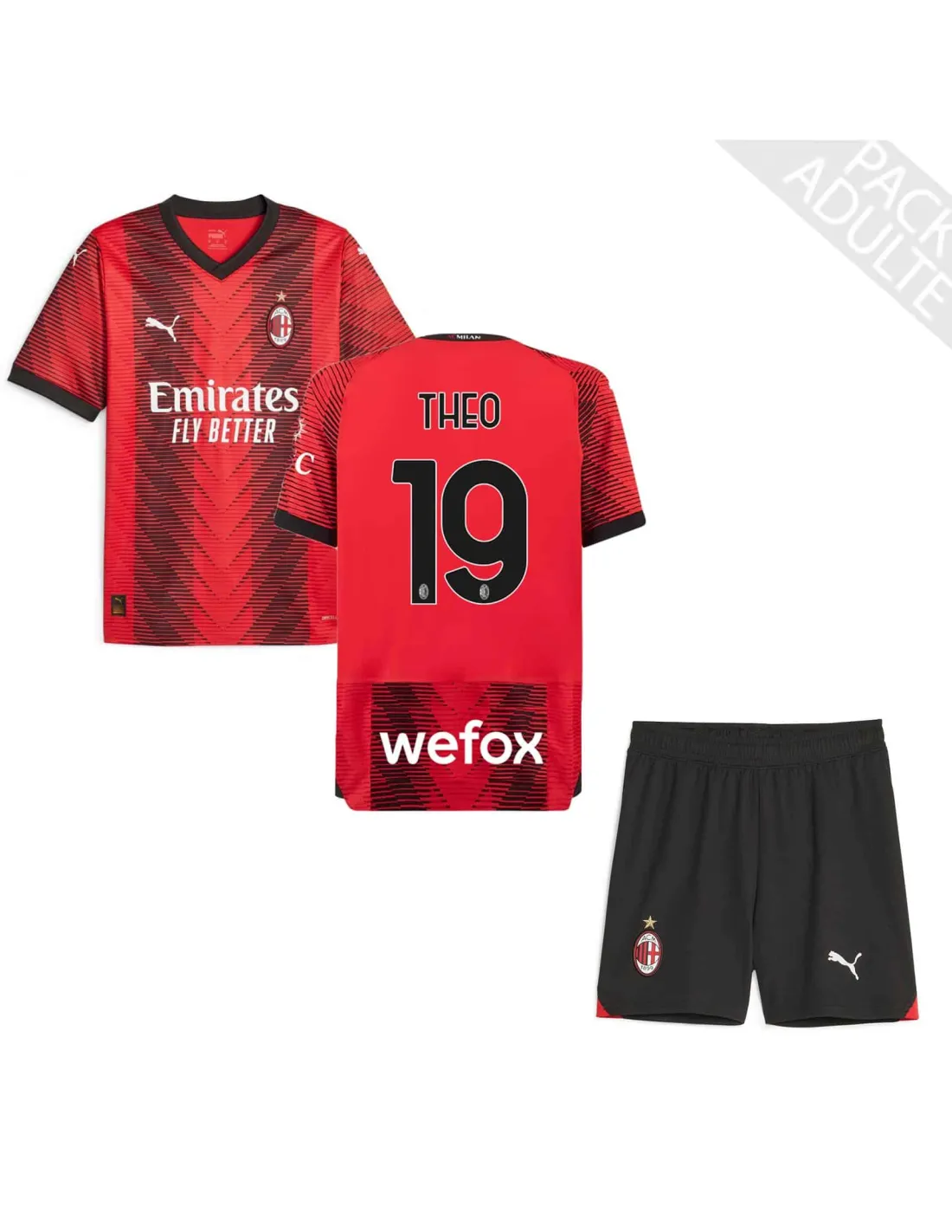 MILAN AC,PACK ENSEMBLE ADULTE