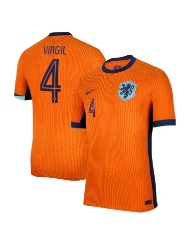 MAILLOT PAYS-BAS DOMICILE VIRGIL VAN DIJK DRI-FIT ADV VAPOR MATCH 2024-2025