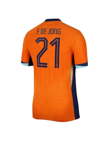 MAILLOT PAYS-BAS DOMICILE FRENKIE DE JONG DRI-FIT ADV VAPOR MATCH 2024-2025