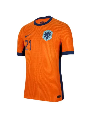 MAILLOT PAYS-BAS DOMICILE FRENKIE DE JONG DRI-FIT ADV VAPOR MATCH 2024-2025