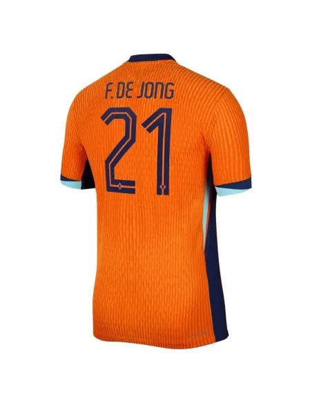 MAILLOT PAYS-BAS DOMICILE FRENKIE DE JONG DRI-FIT ADV VAPOR MATCH 2024-2025