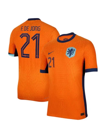 MAILLOT PAYS-BAS DOMICILE FRENKIE DE JONG DRI-FIT ADV VAPOR MATCH 2024-2025